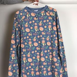 Disney Orange Bird Sweatshirt NWOT